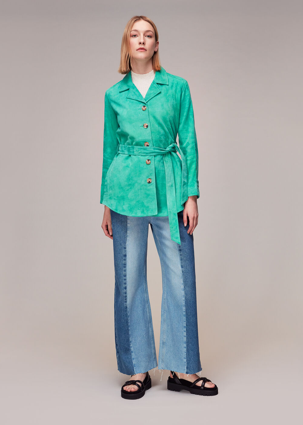 Rosa Suede Overshirt