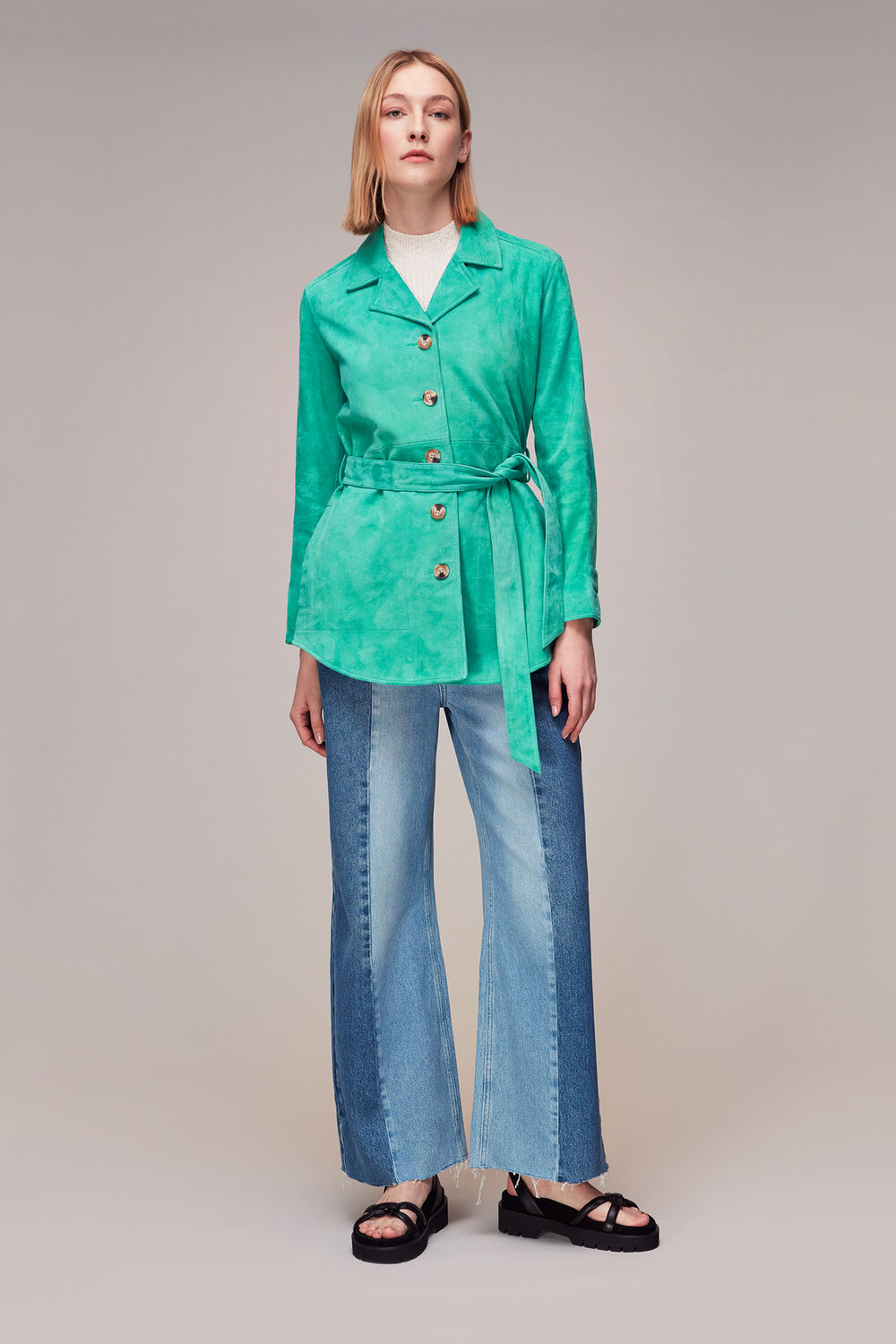 Rosa Suede Overshirt