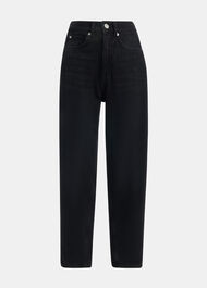 Authentic Barrel Leg Jean Black