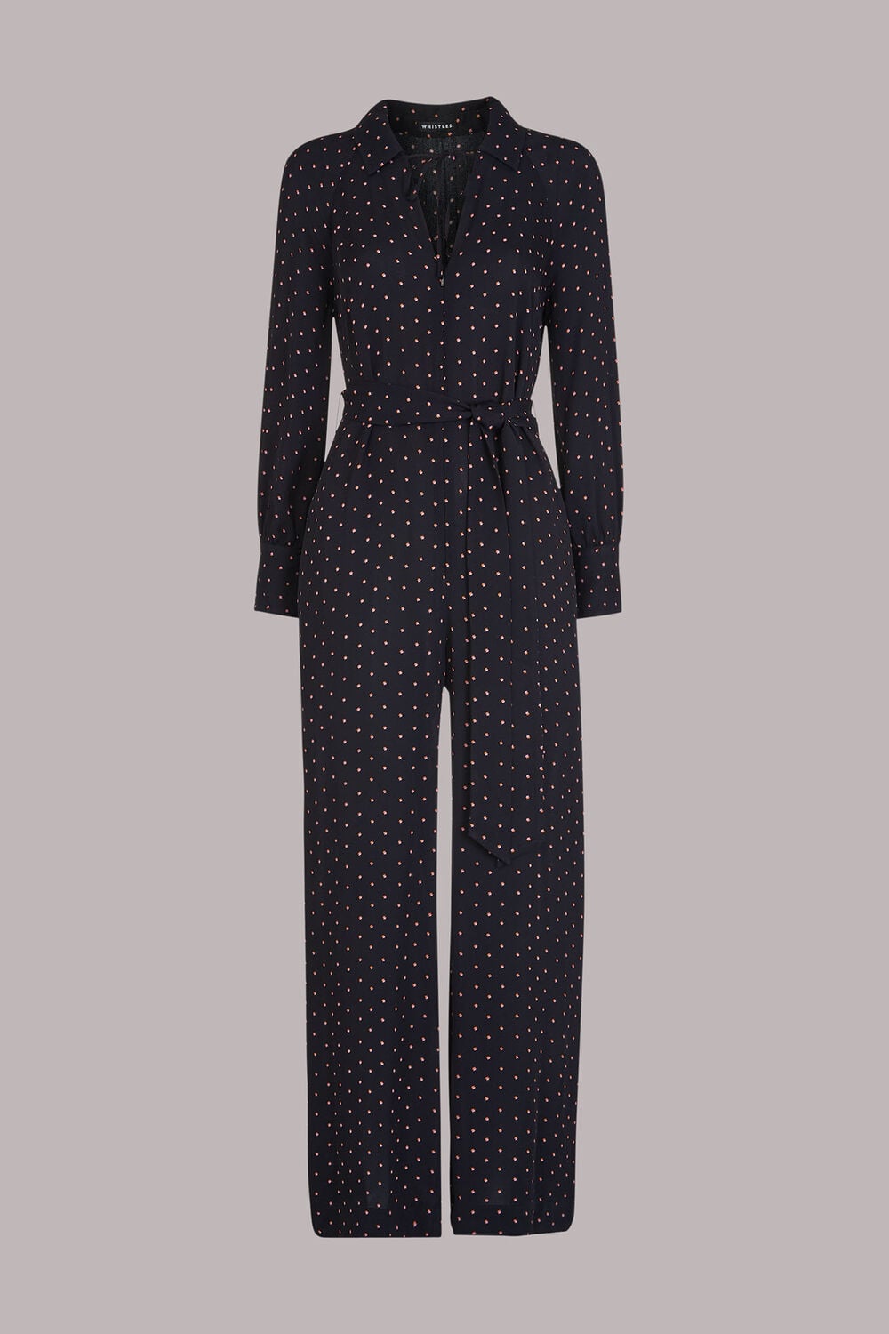 Abby Star Print Jumpsuit