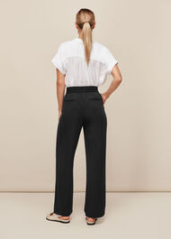 Washed Wide Leg Trouser