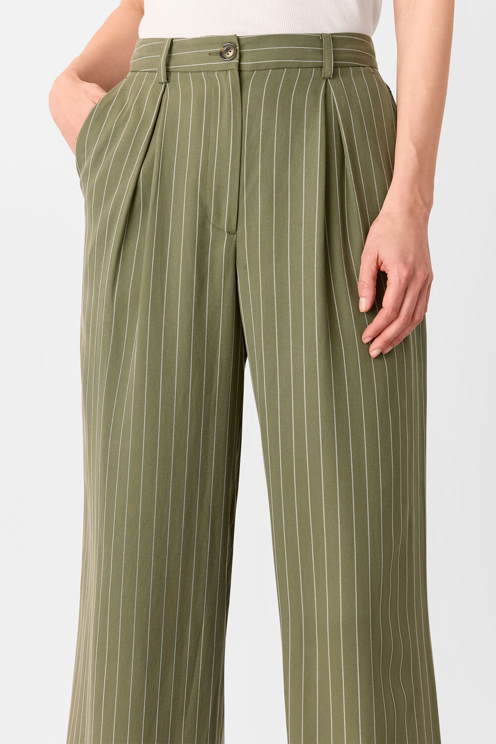 Lottie Pinstripe Trouser