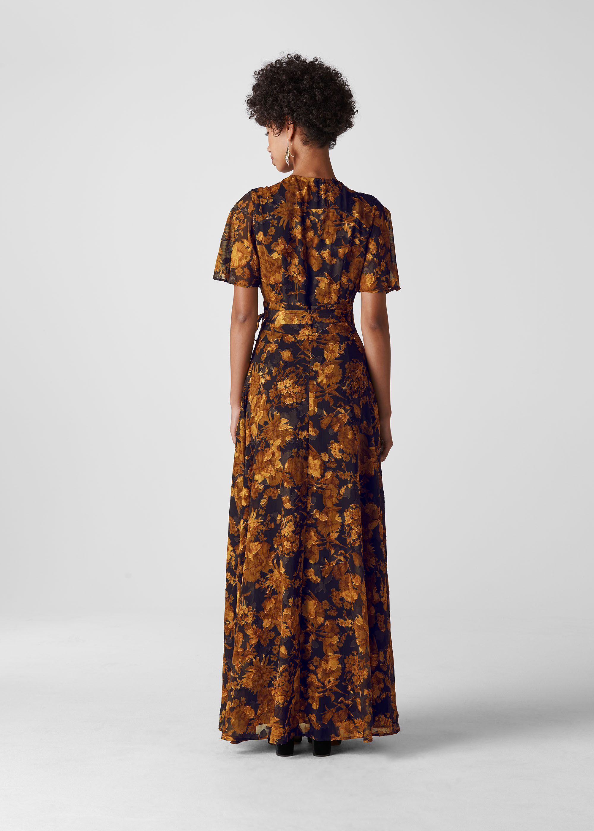 multi wrap maxi dress