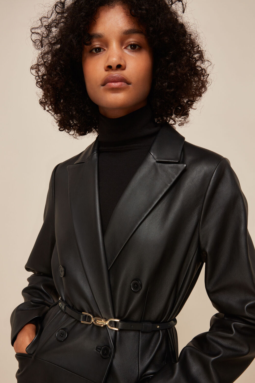 Link Buckle Waist Belt