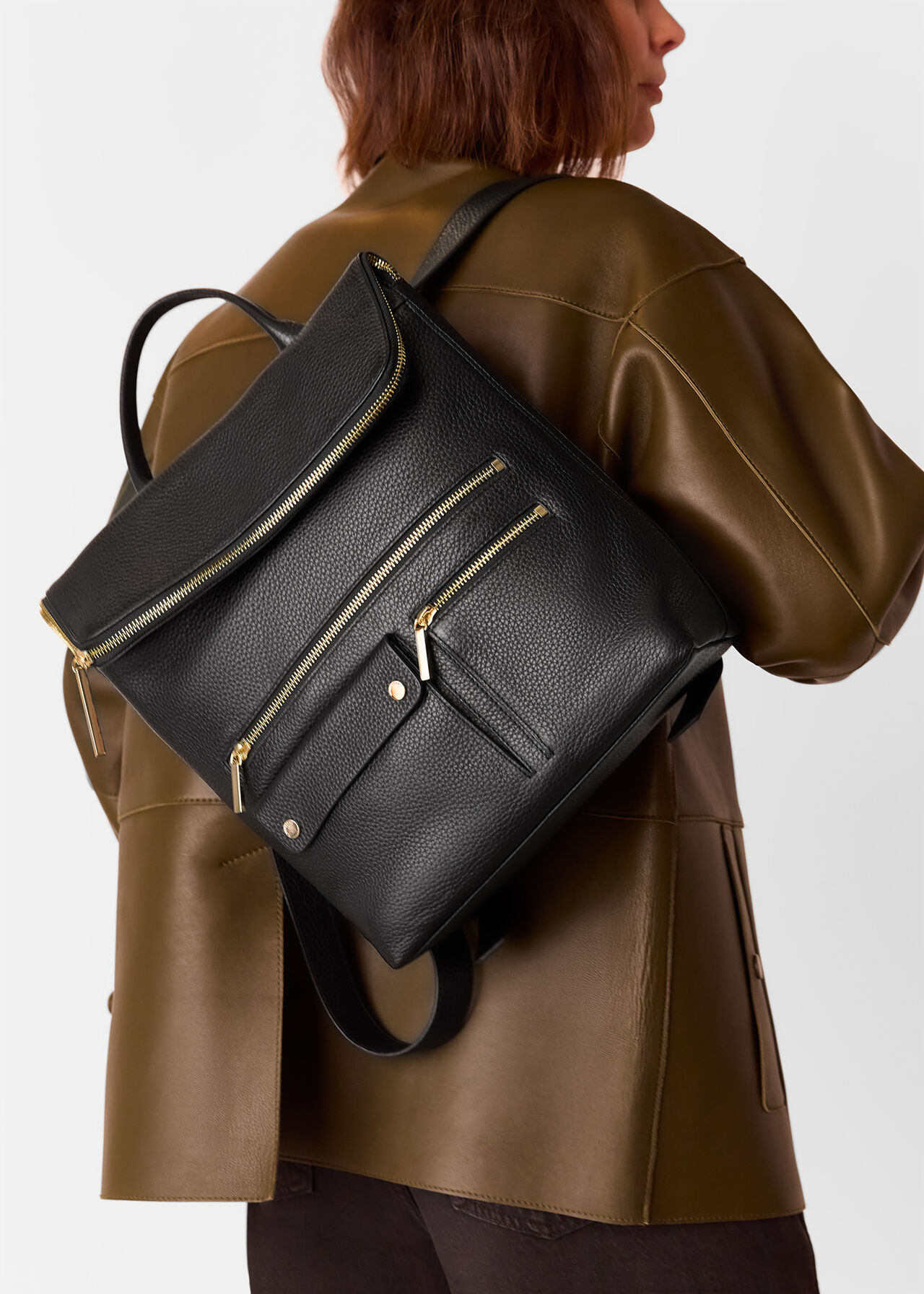 Farrow Pocket Detail Backpack