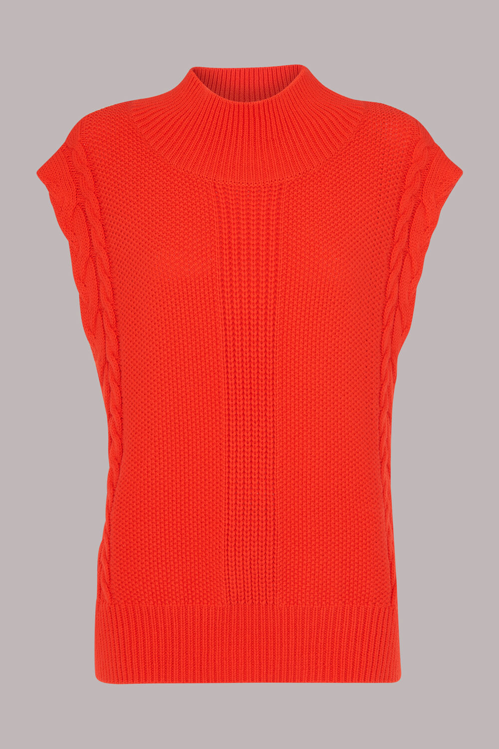 Sleeveless Cable Tank