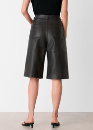 Leather Knee Short