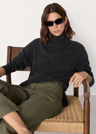 Cashmere Roll Neck