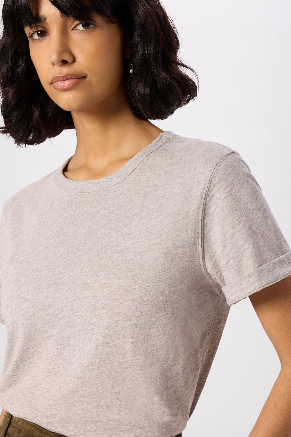 Grey Marl Ultimate Emily T-Shirt