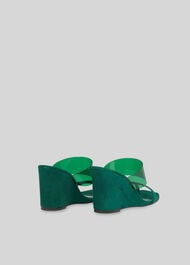 Thayer Perspex Wedge Green