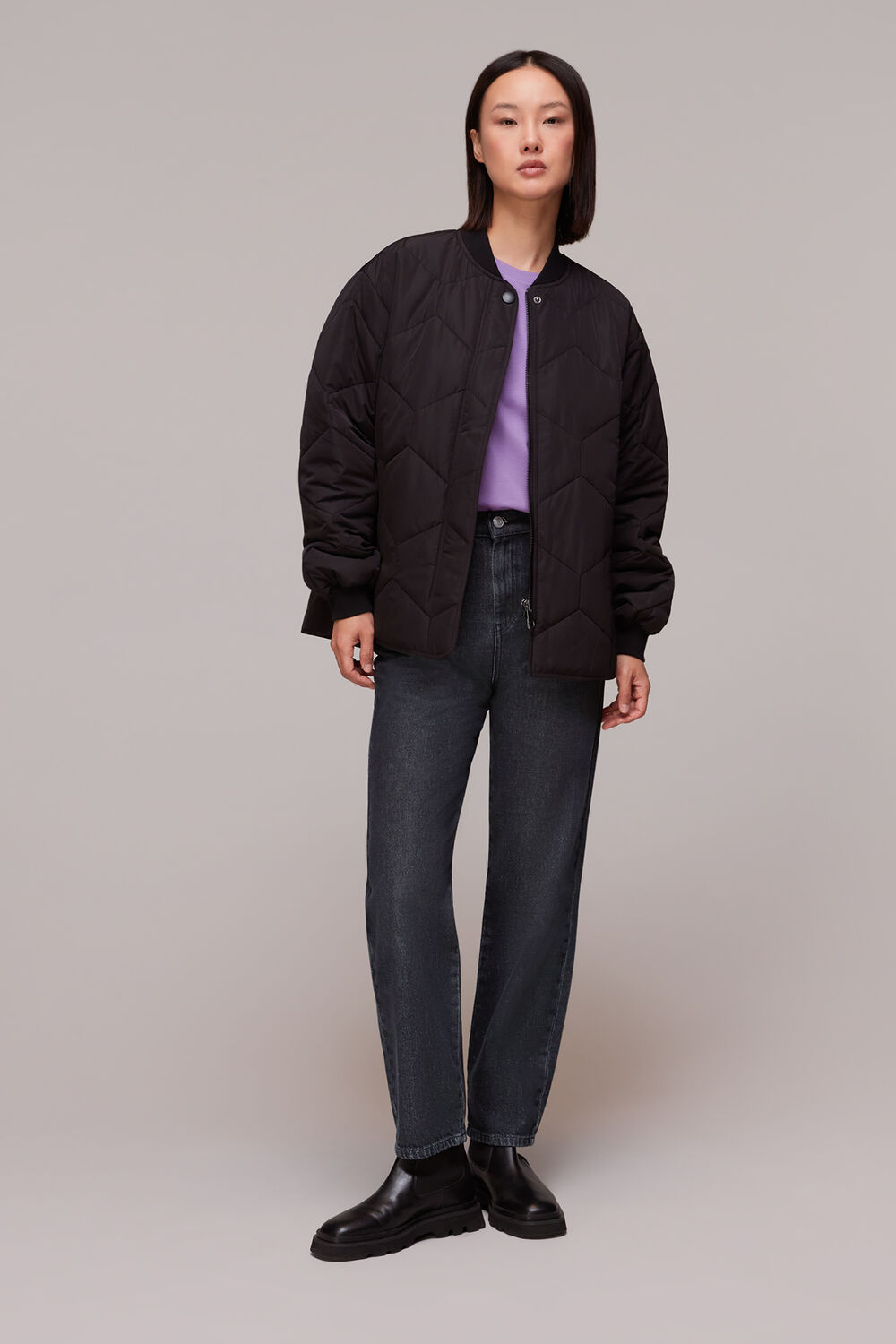 Black Authentic Mom Jean