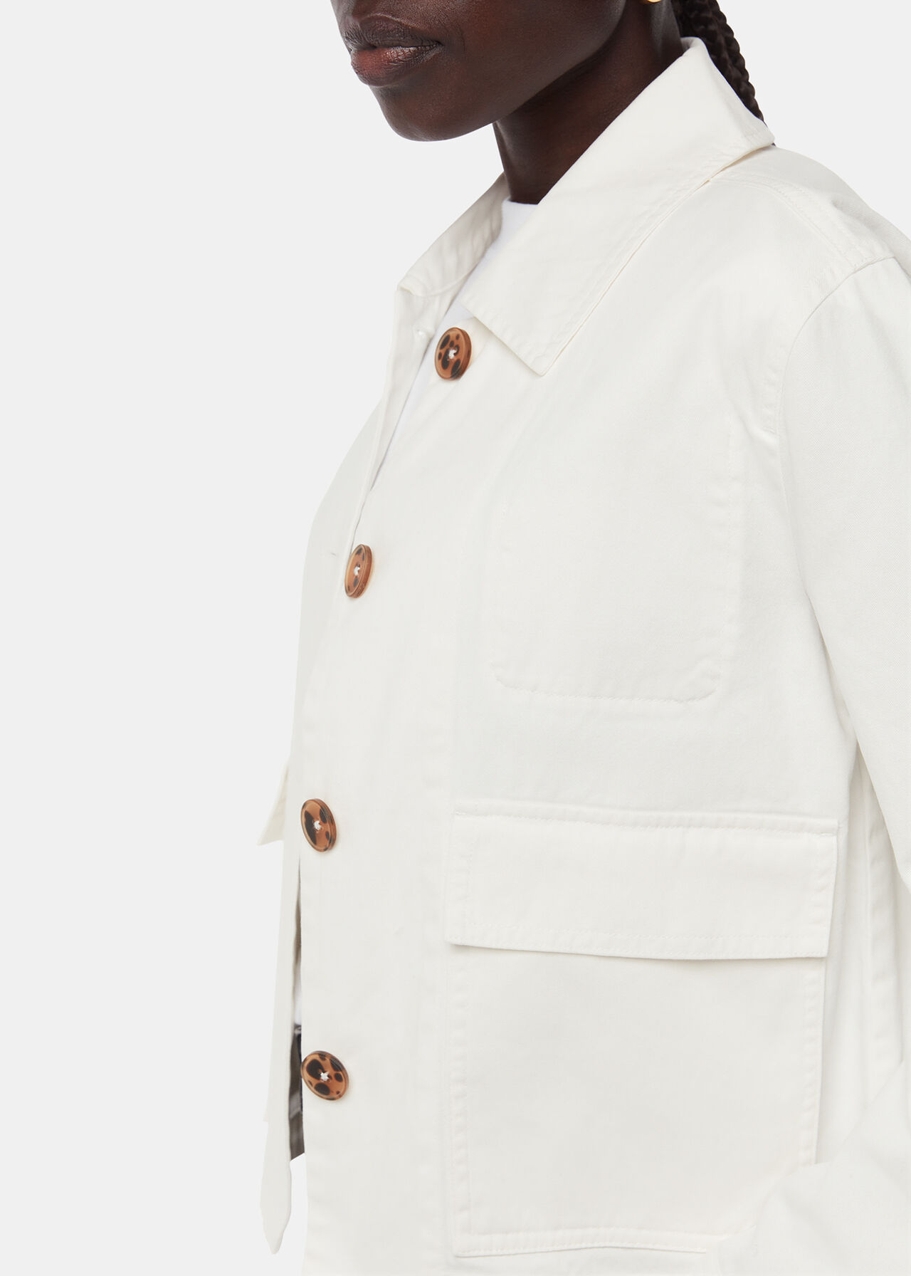 Marie Casual Pocket Jacket