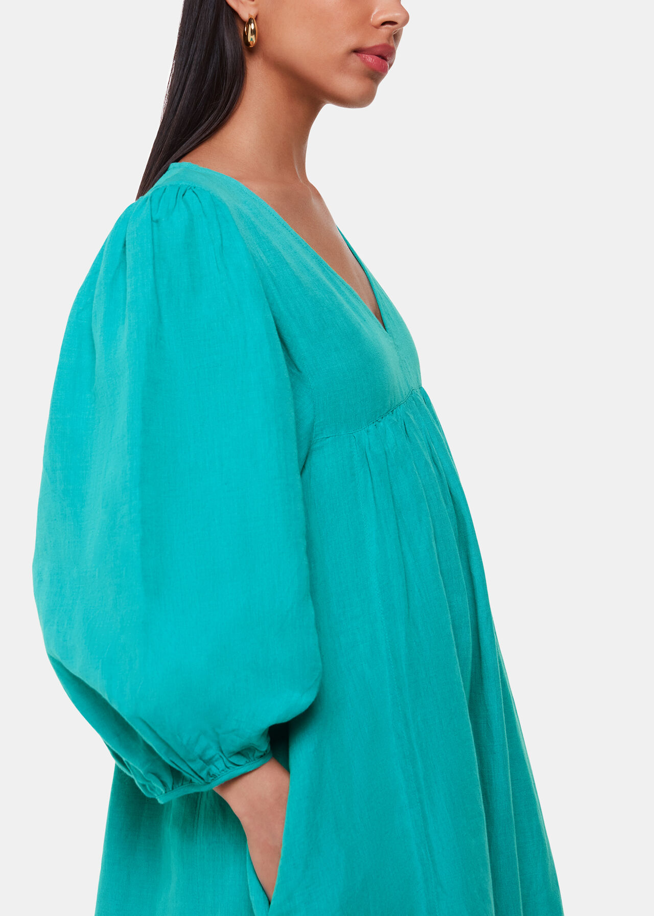 Gloria Linen Blend Dress