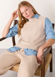 Oversized Fit Stripe Shirt