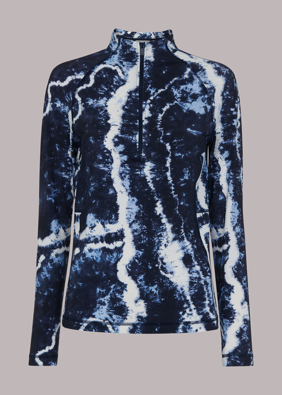 Tie Dye Layer Sports Top