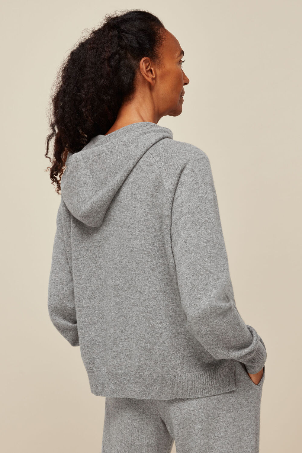 Cashmere Hooded Knit