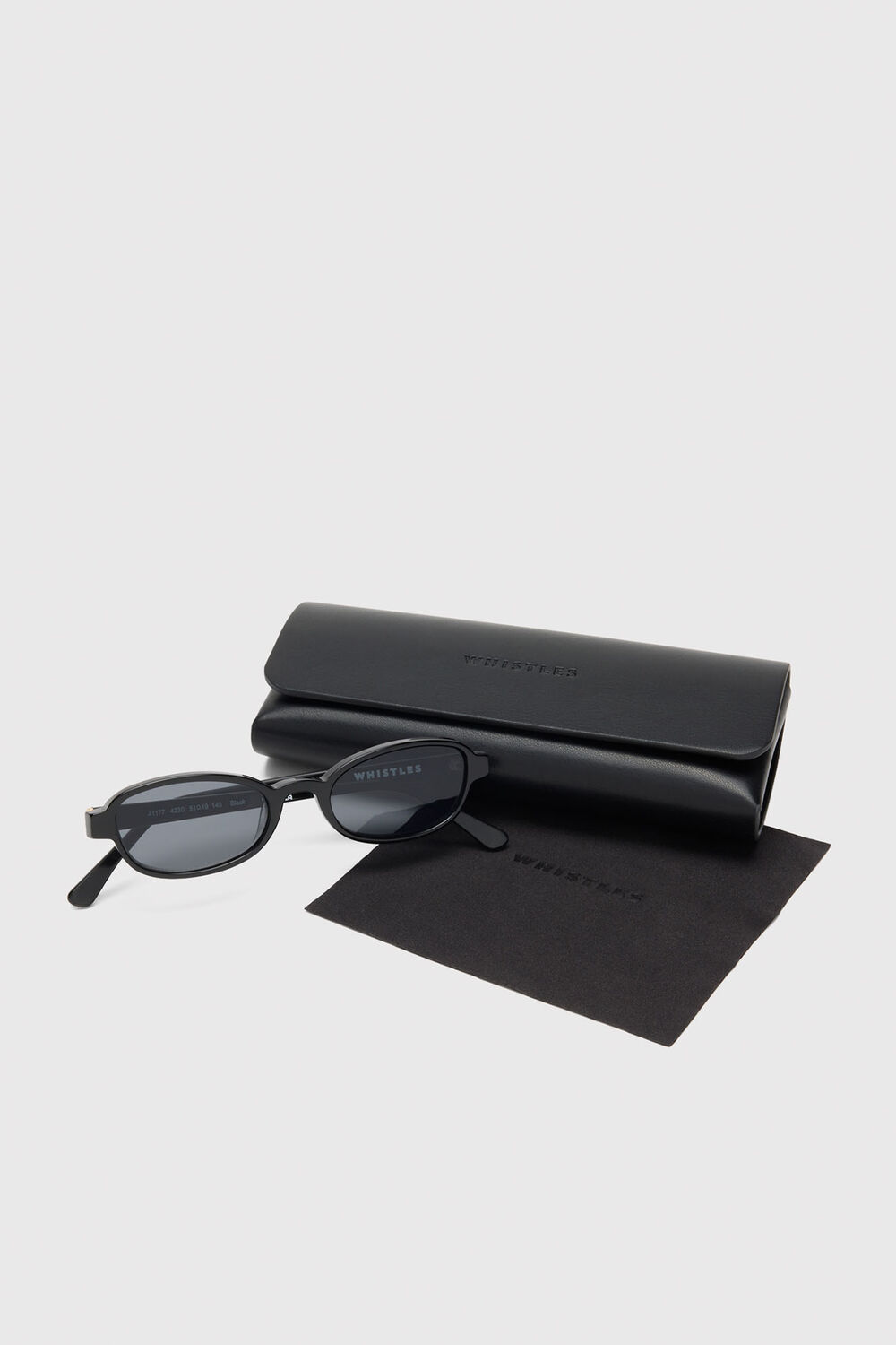 Slim Oval Sunglasses