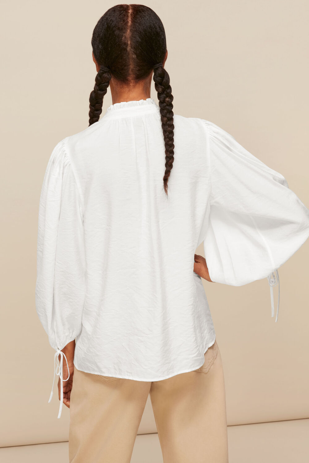 Tie Neck Detail Blouse