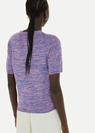 Short Sleeve Twist Cardigan