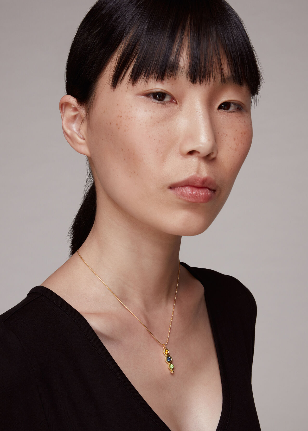 Gem Drop Necklace