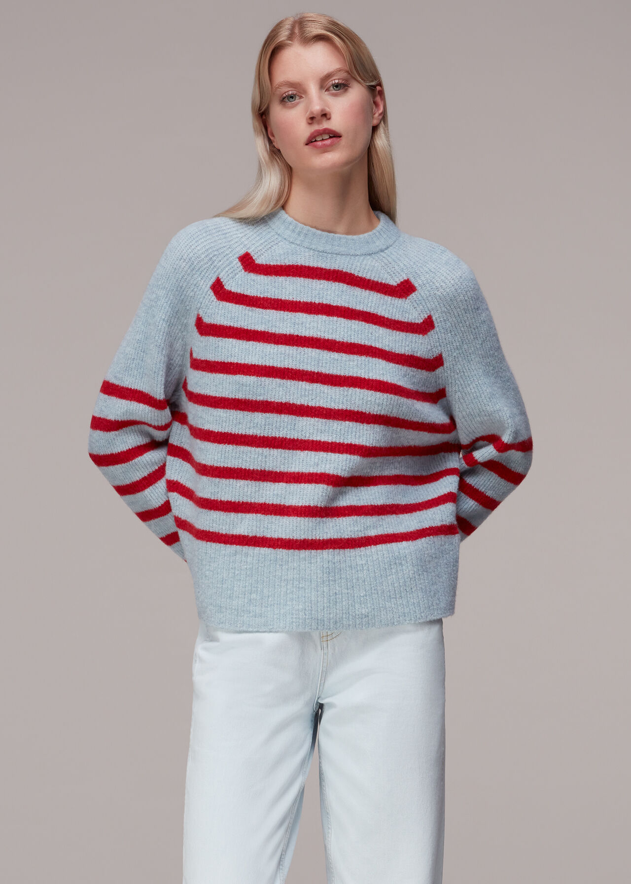 Eden Stripe Ribbed Jumper