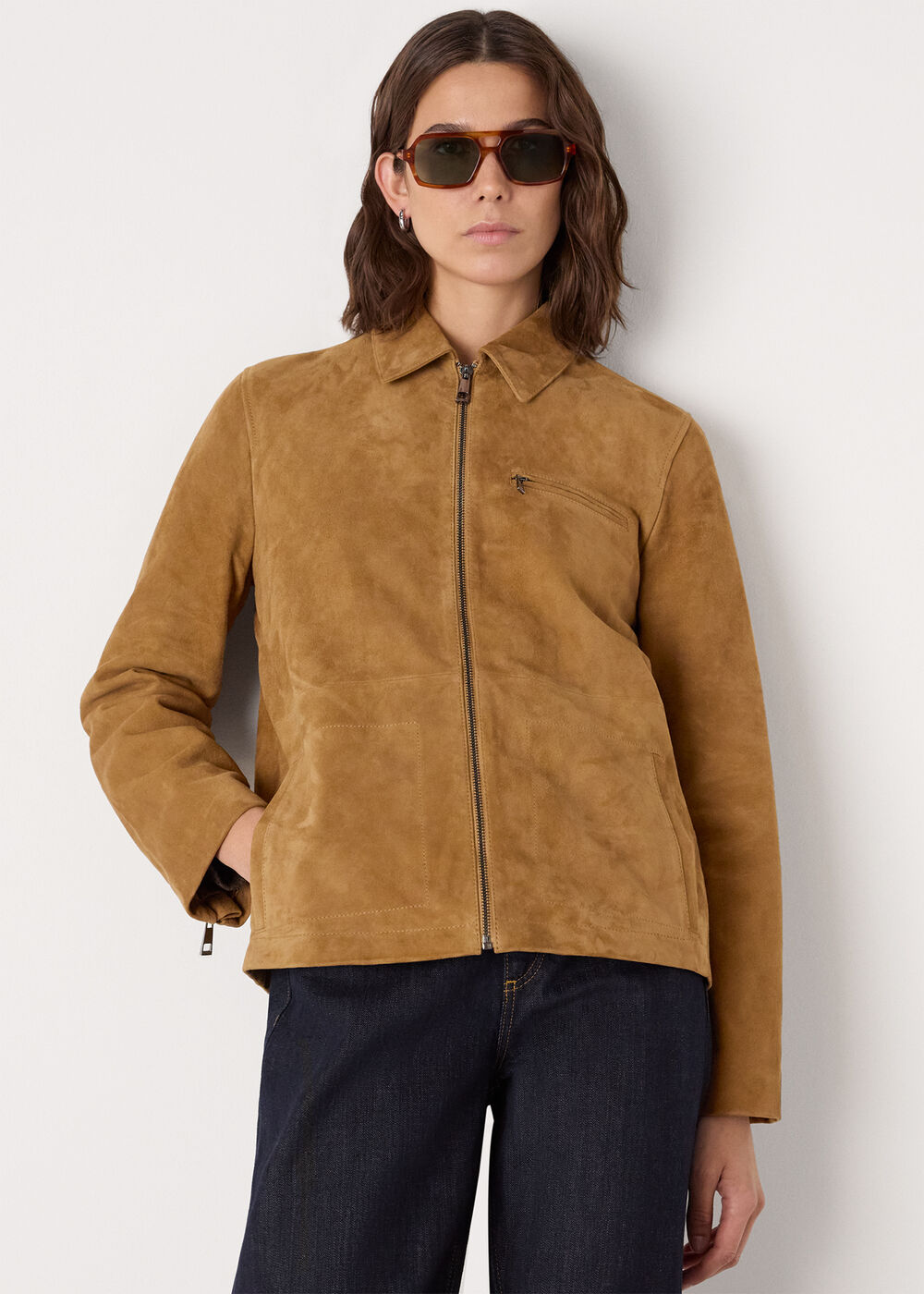 Kate Suede Jacket