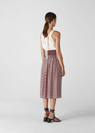 Lark Tie Back Top Ivory