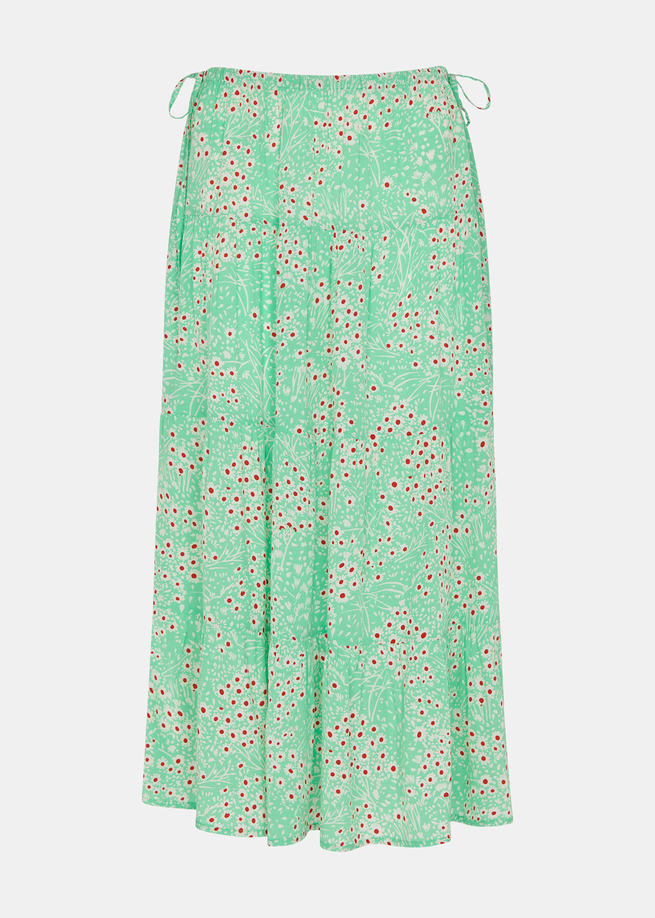 Daisy Meadow Tie Side Skirt