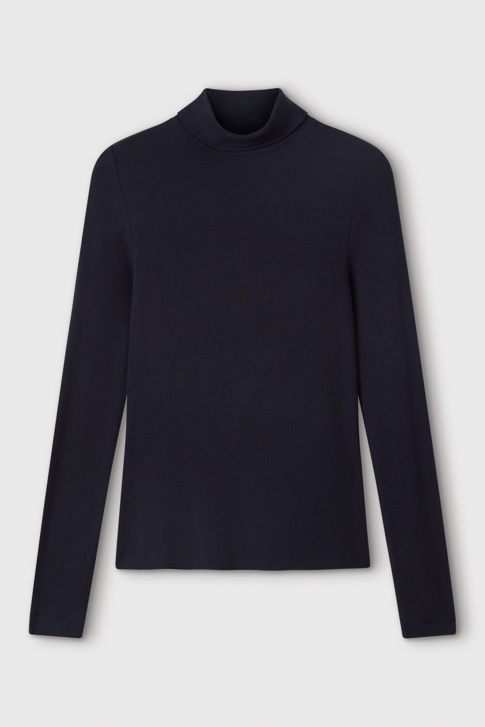 Navy Essential Ribbed Polo