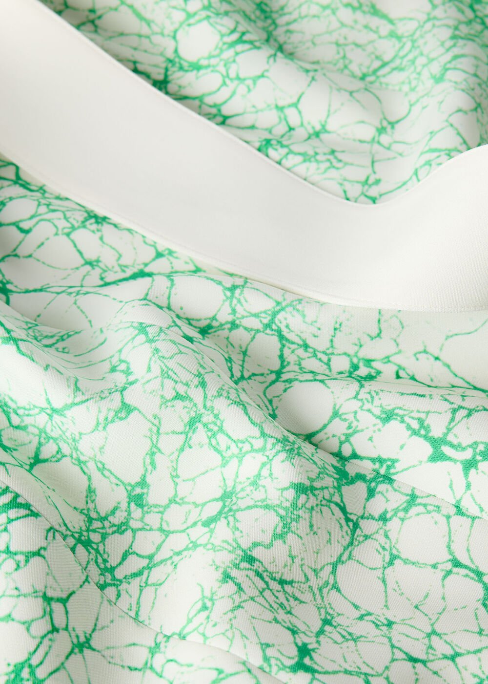 Printed Buckle Midi Dress