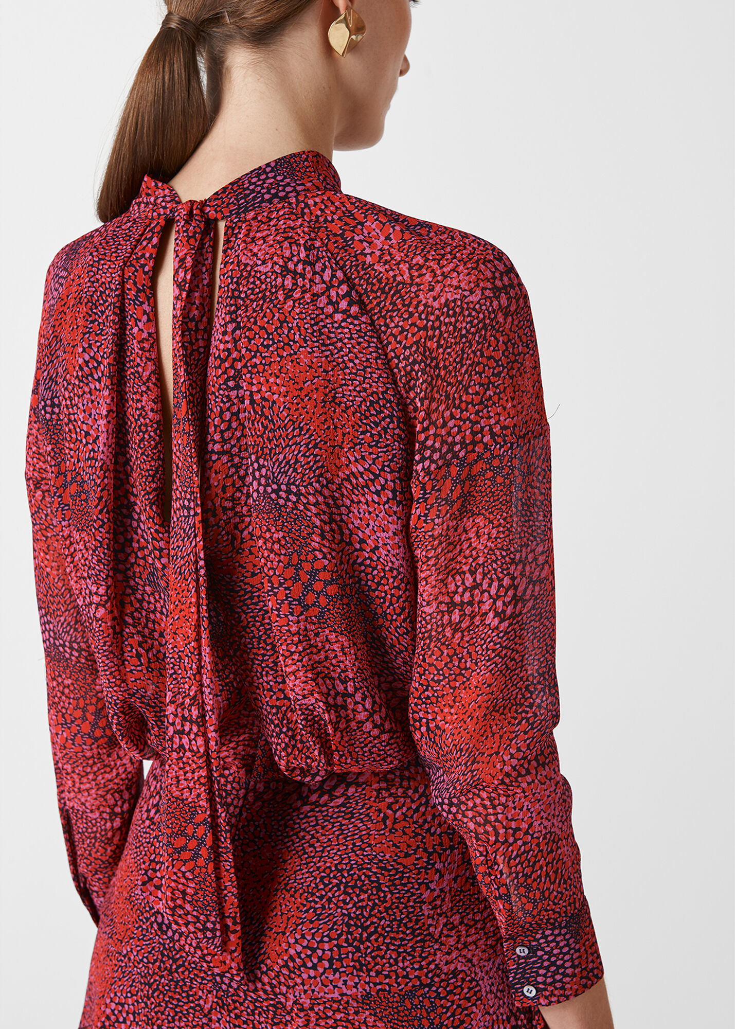 Whistles carlotta dress store