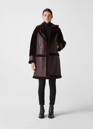 Longline Faux Fur Biker