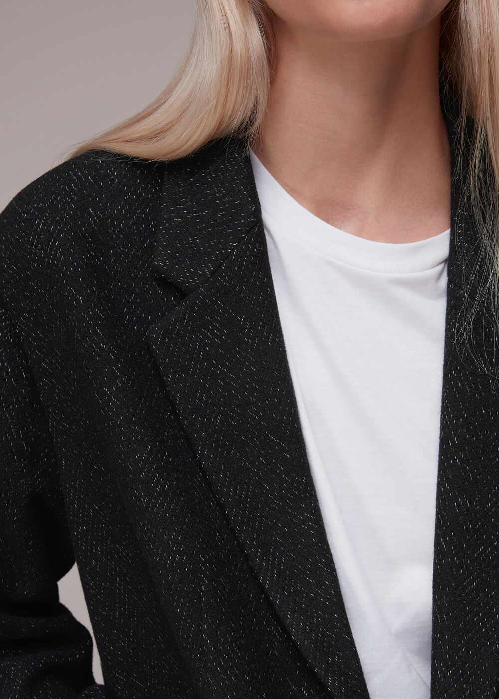 Maria Flecked Wool Jacket