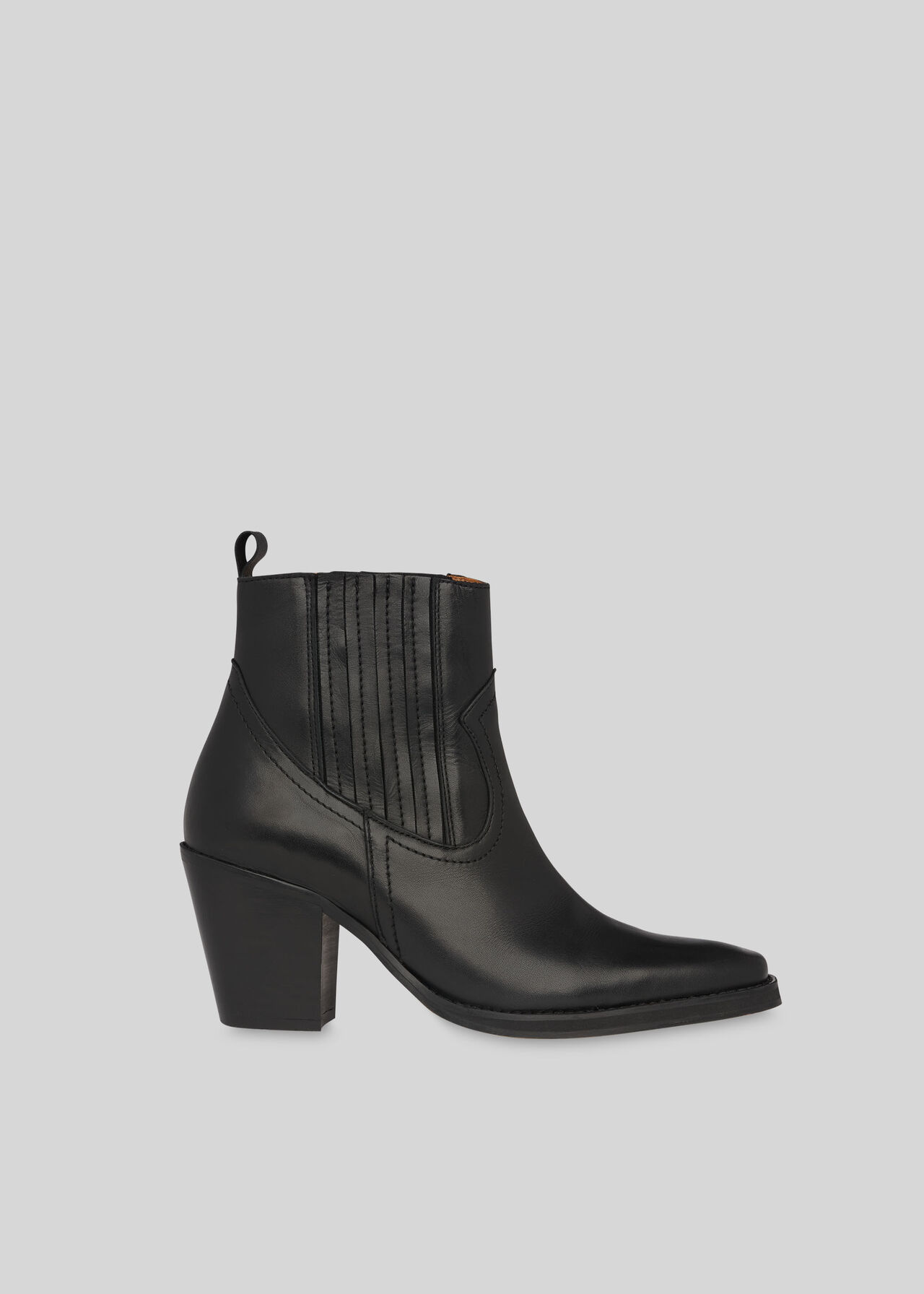 Black Allington Western Boot | WHISTLES | Whistles UK