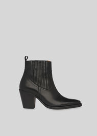 Allington Western Boot Black