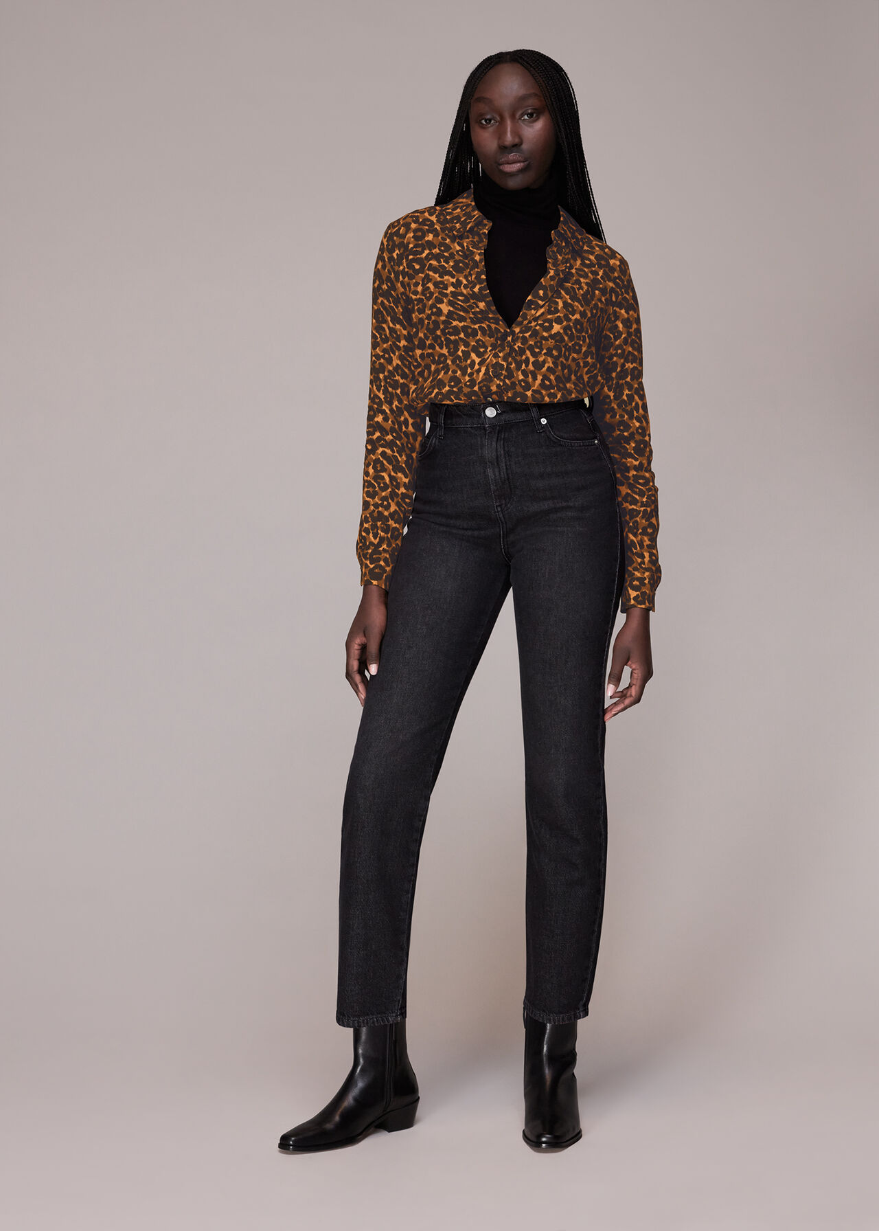 Classic Leopard Print Shirt