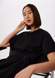 Asymmetric Open Back Dress