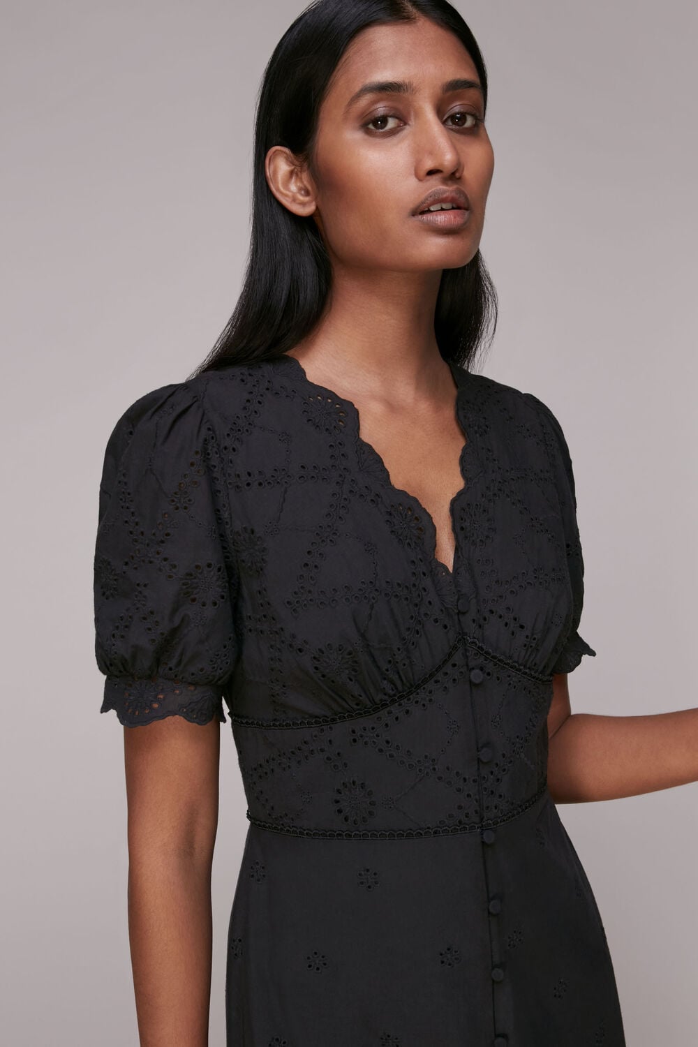 Carolyn Broderie Dress
