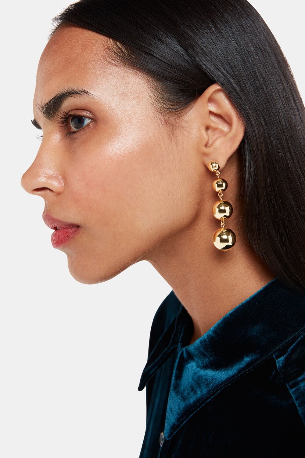 Sphere Drop Earring