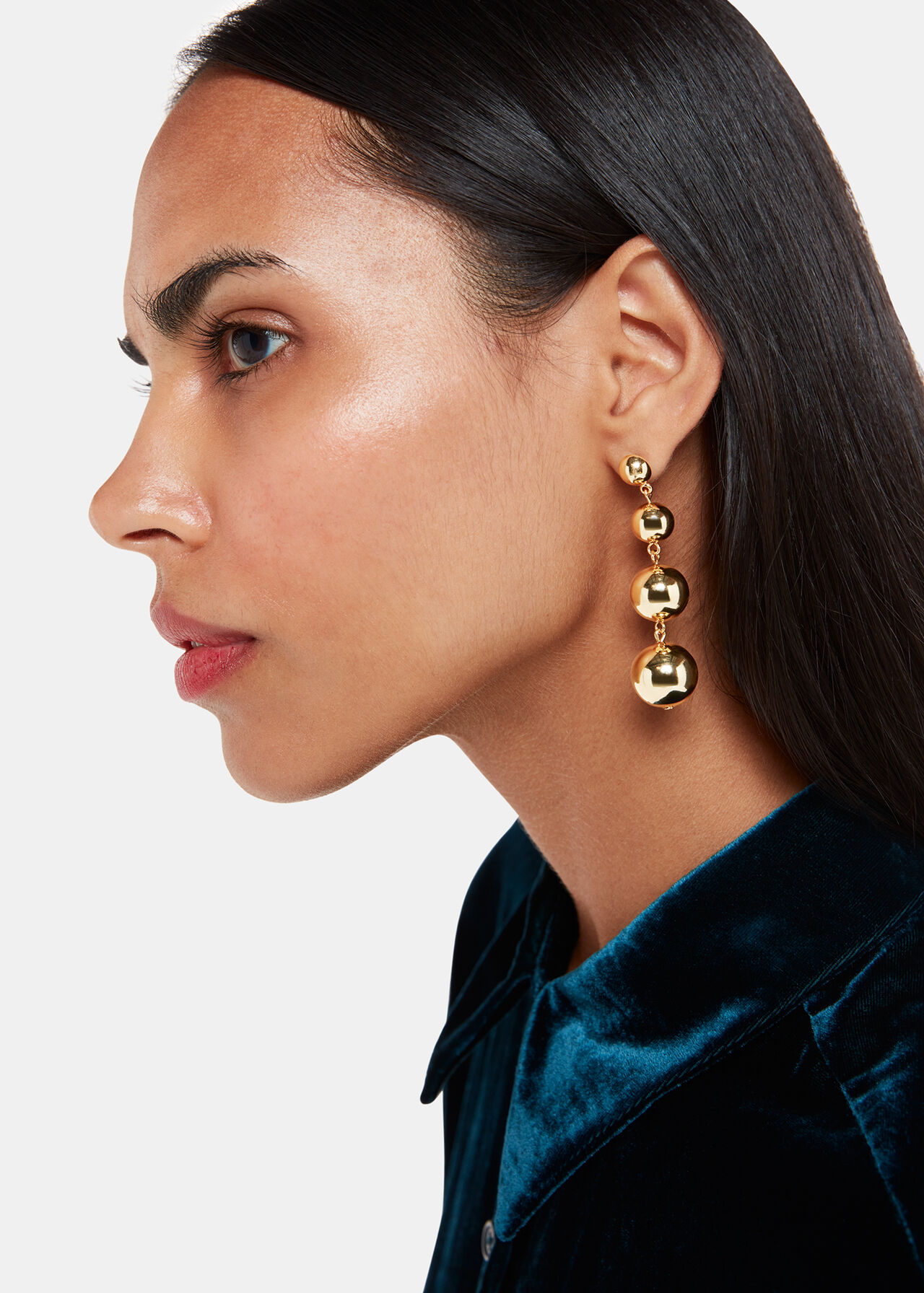 Sphere Drop Earring