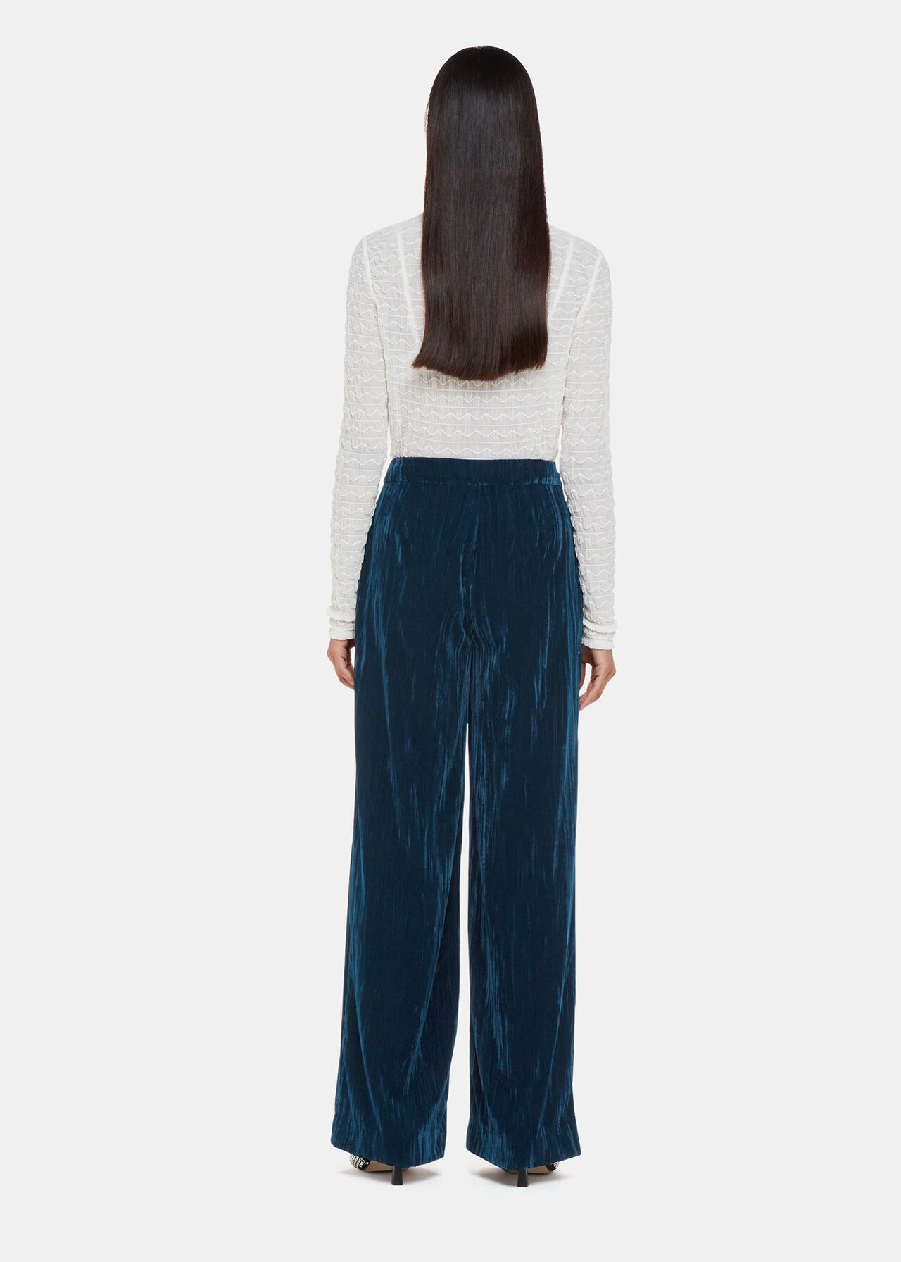 Crushed Velvet Trouser