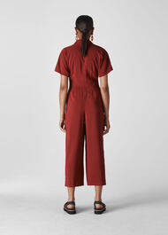 Lucilia Jumpsuit Burgundy