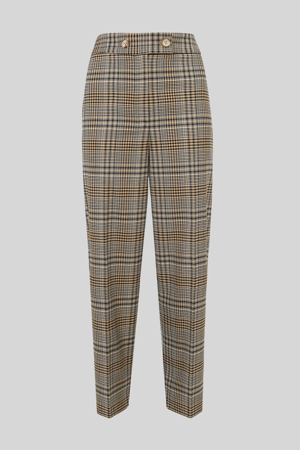 Check Button Front Trouser Multicolour