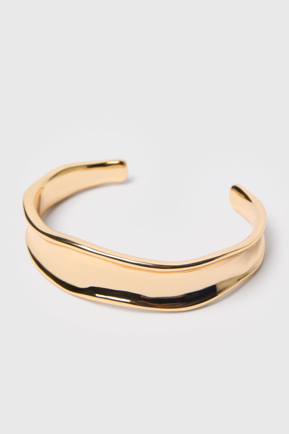 Chunky Irregular Cuff Bangle