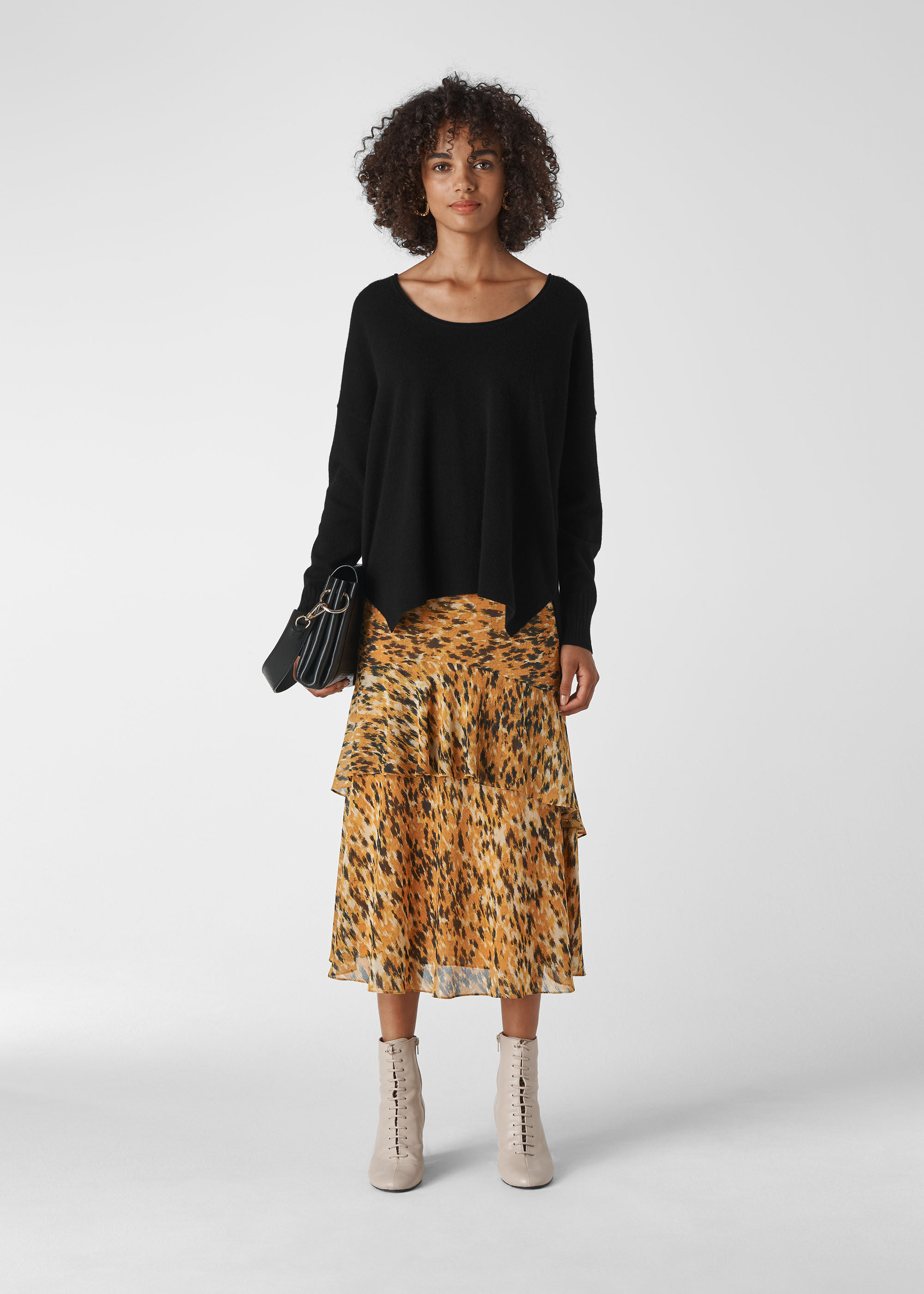 scoop neck sweater