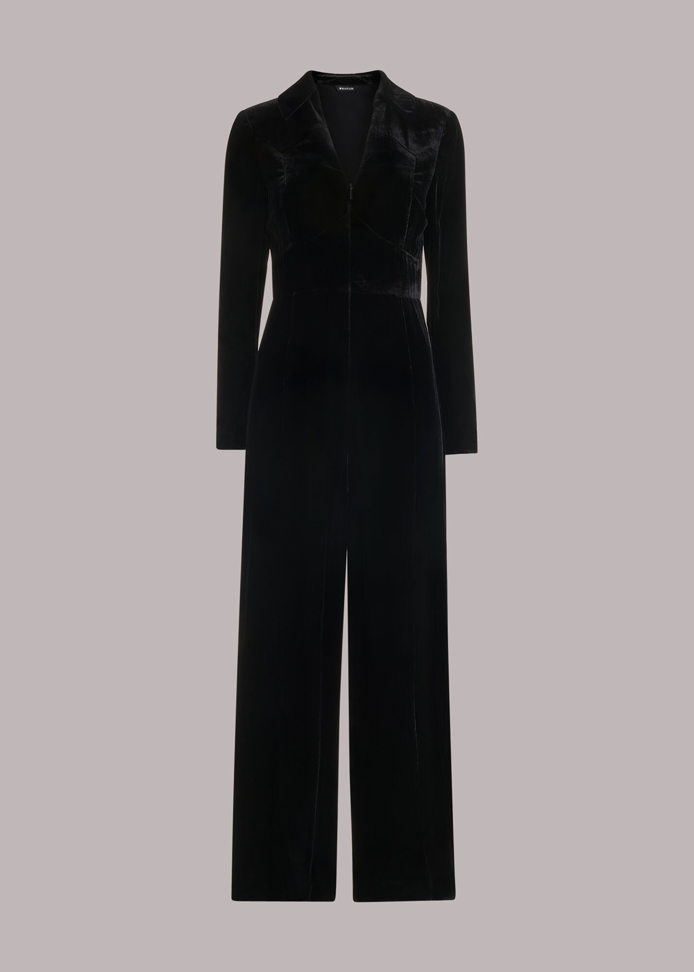 Whistles 2025 velvet jumpsuit
