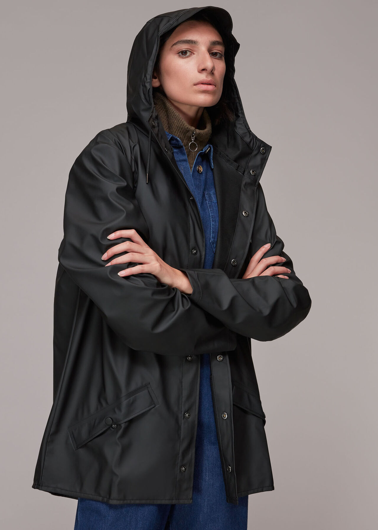 Rains Hooded Jacket