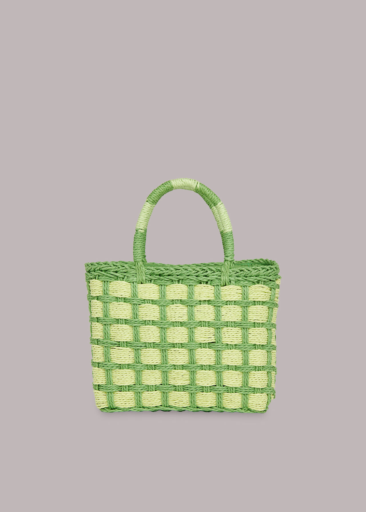 Tillie Mini Checkboard Tote