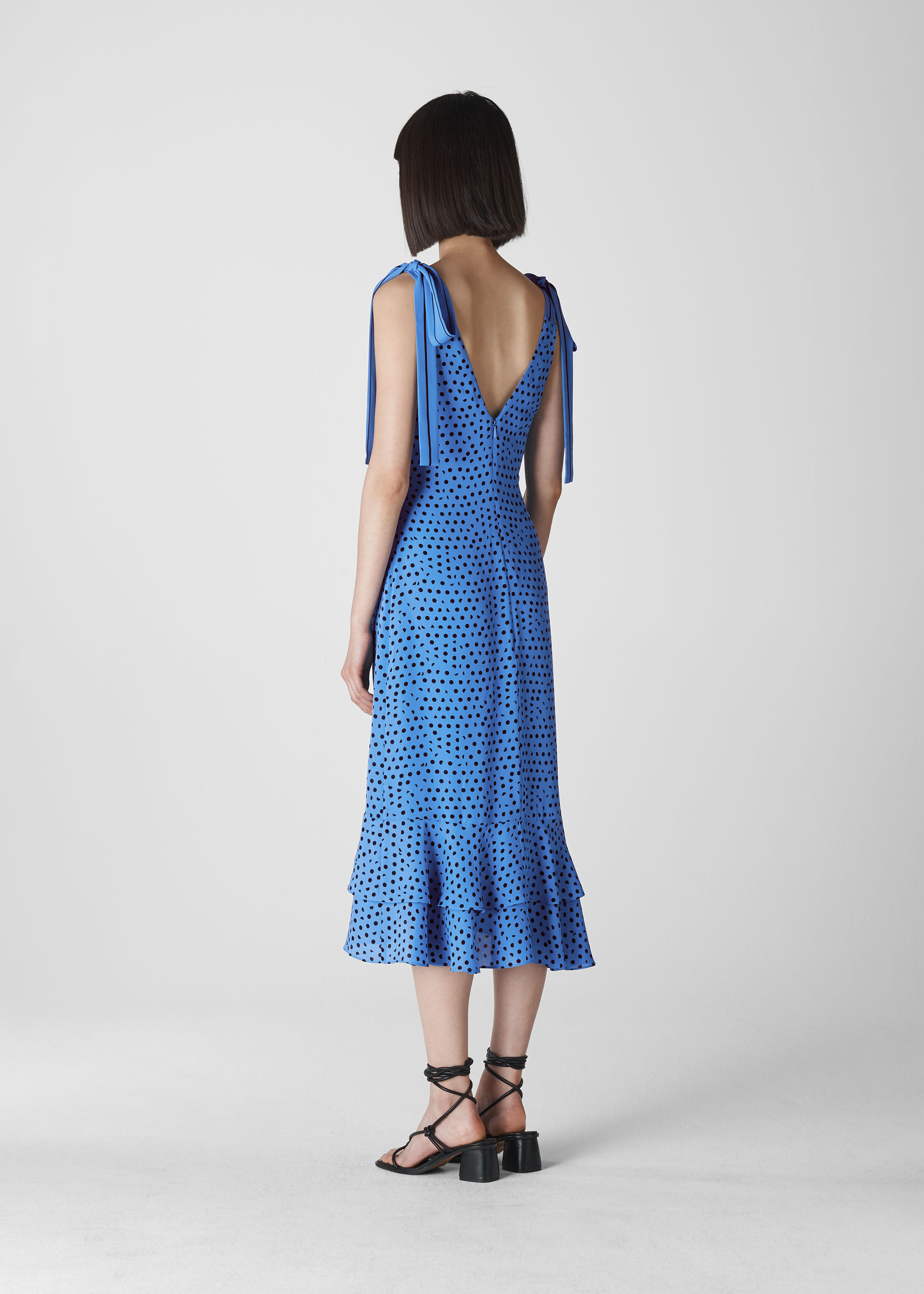 Whistles polka dot dress deals