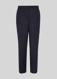 Sonia Pinstripe Trouser Navy/Multi